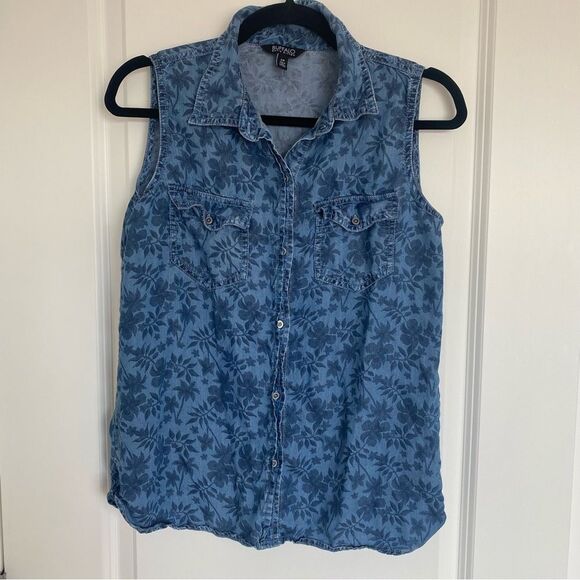 BUFFALO DAVID BITTON | Sleeveless Button Down - Picture 1 of 8